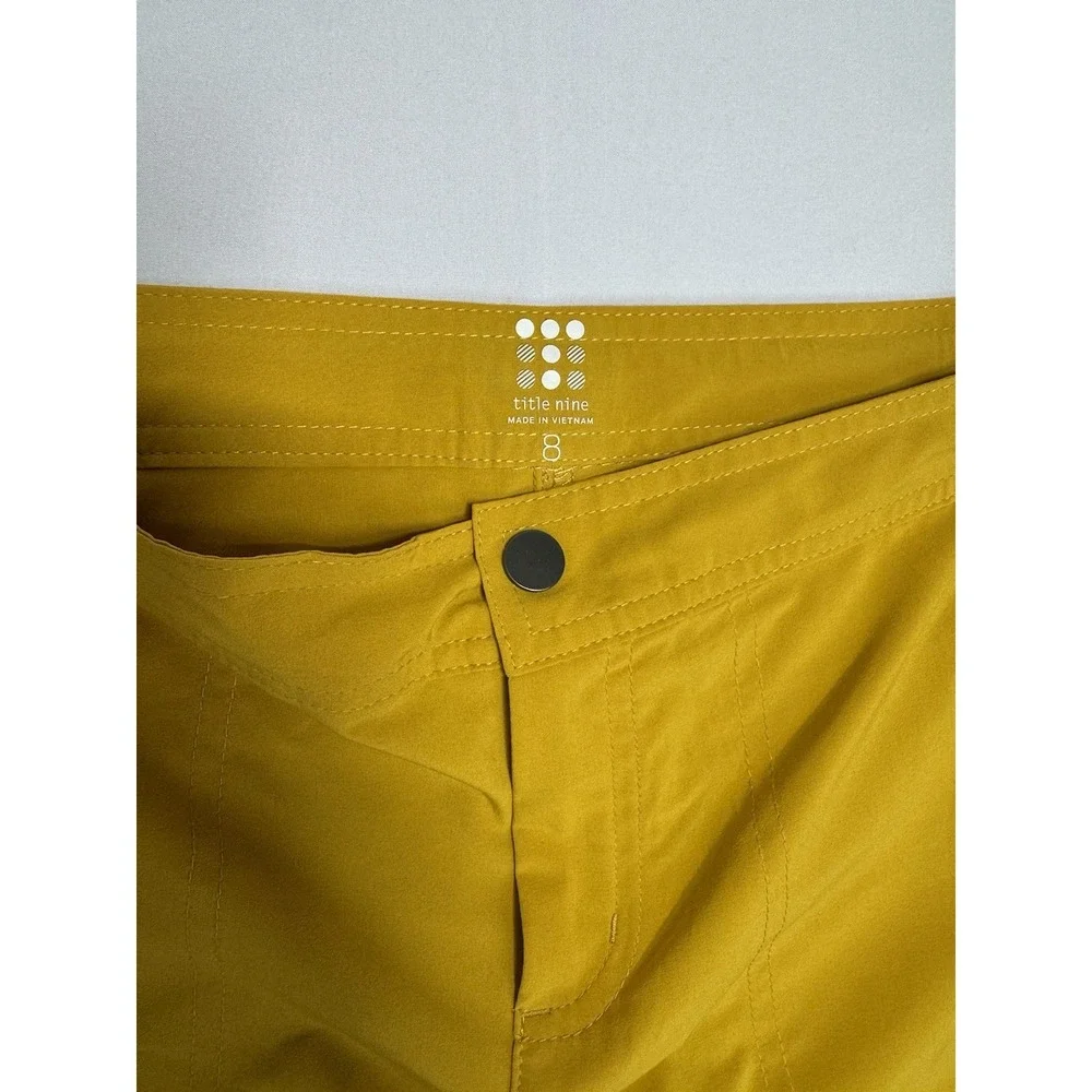 Title Nine Rouge Long Swim Shorts Hiking Outdoor Women's Size 8 Lot Of 2 - Picture 6 of 16